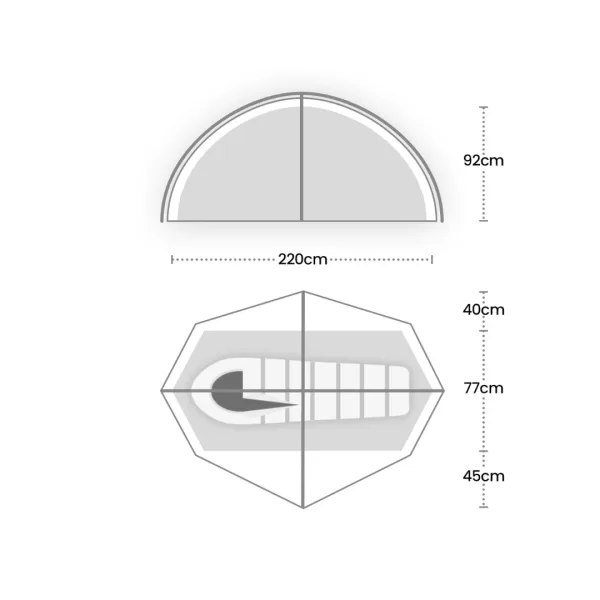 Wild Country - Helm Compact 1 Tent 2025 - Image 2