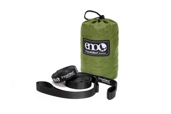 ENO TravelNest Hammock & Strap Combo - Moss - Image 2